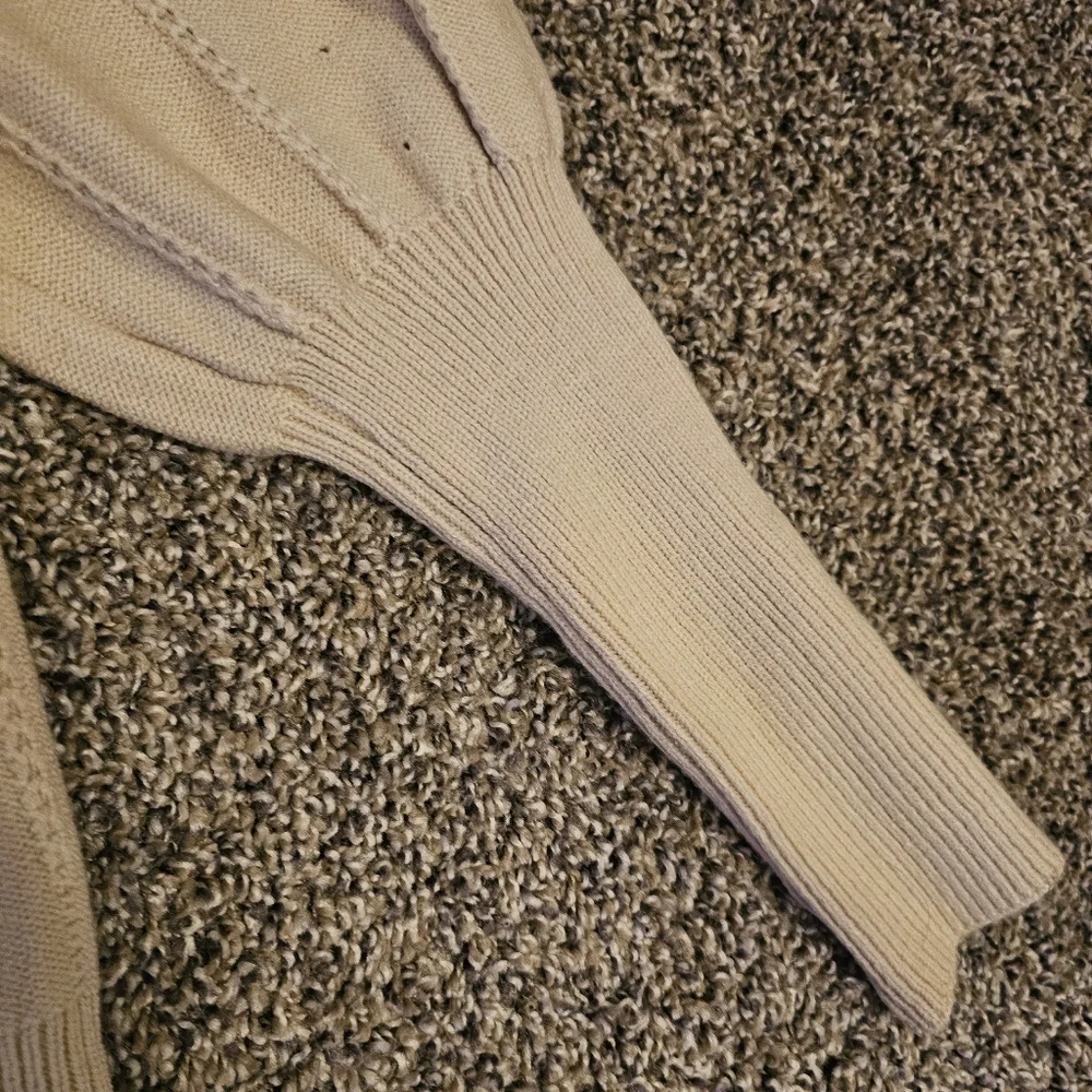 Cider Floral Pattern Embroidered Knit Long Sleeve SZ L - Picture 9 of 14